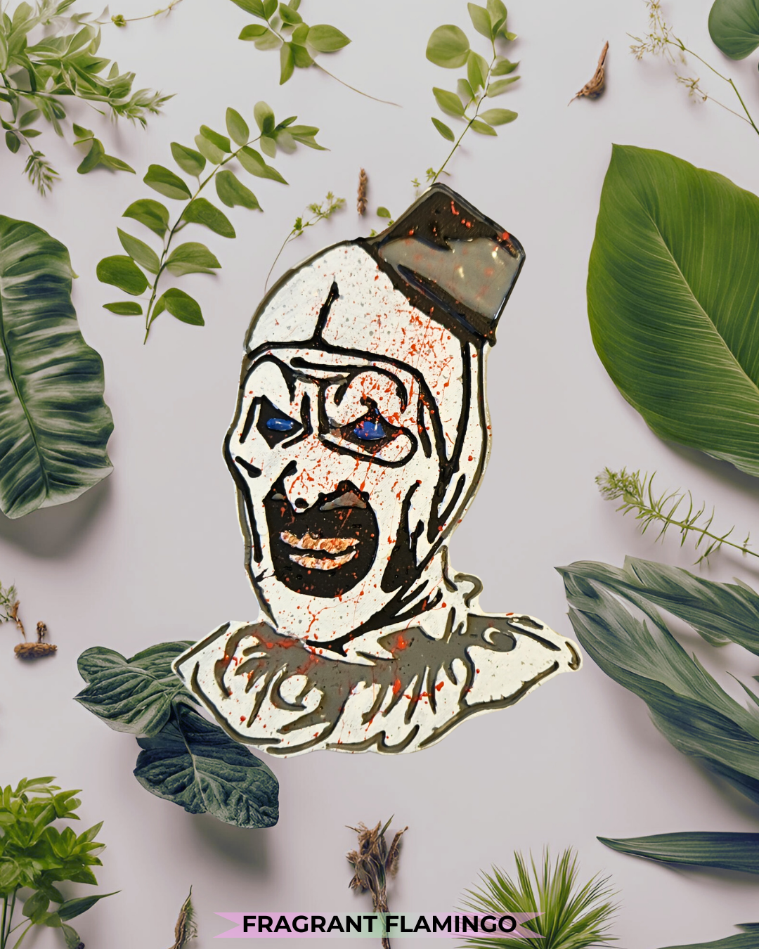 Freshie- Art the Clown- Fragrant Flamingo Freshies